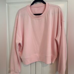 Lululemon Perfectly Oversized Softstreme Pink Crew